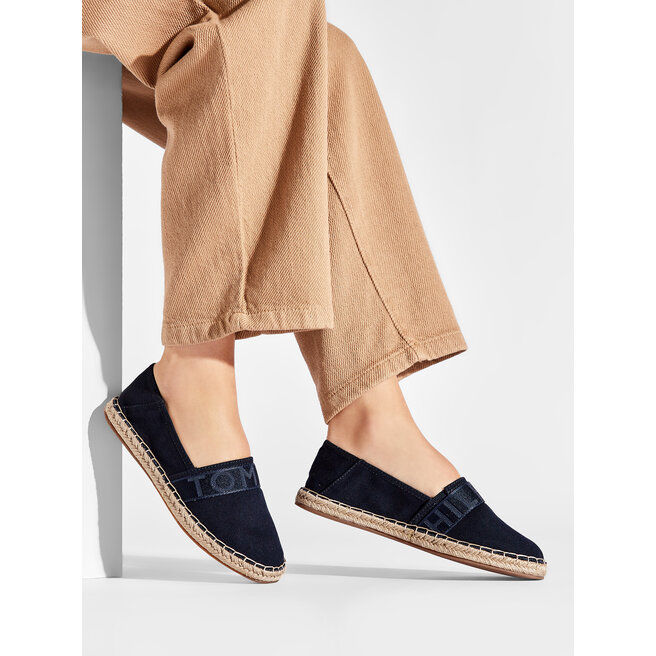 Tommy Hilfiger Еспадрили Tommy Hilfiger Webbing Espadrille FW0FW06434 Desert Sky DW5