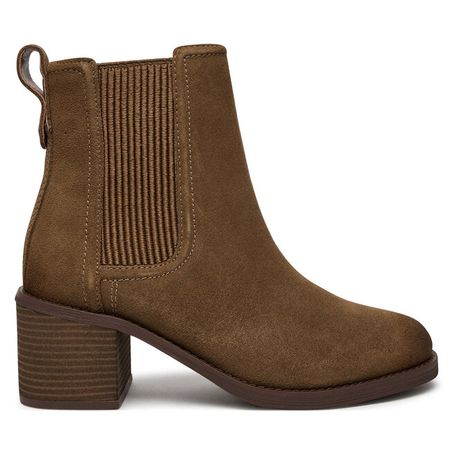 Botki Clarks Chamberly Top - Brązowy