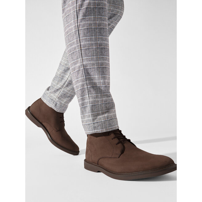 Clarks chilver hi gtx dark brown nubuck store