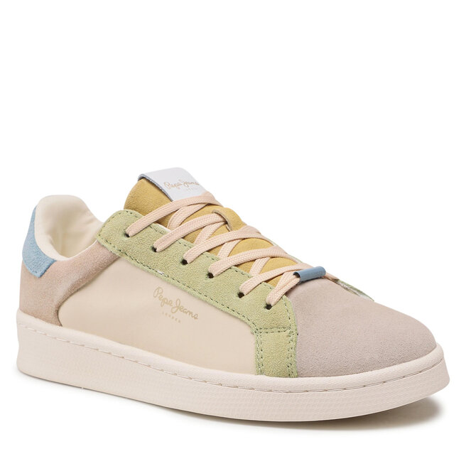Pepe Jeans Sneakers Pepe Jeans Milton Basic PLS31304 Oyster 805