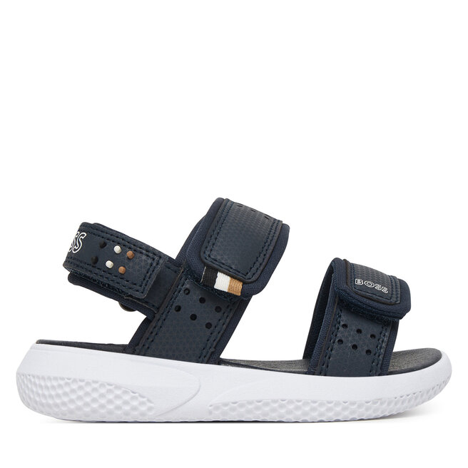 Sandały BOSS J52823 M Granatowy - chłopięce