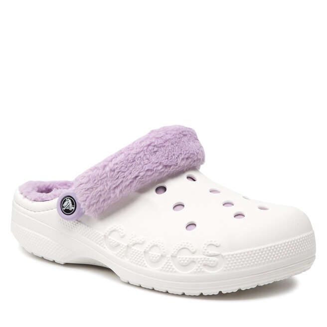 Lavender fuzzy hotsell crocs
