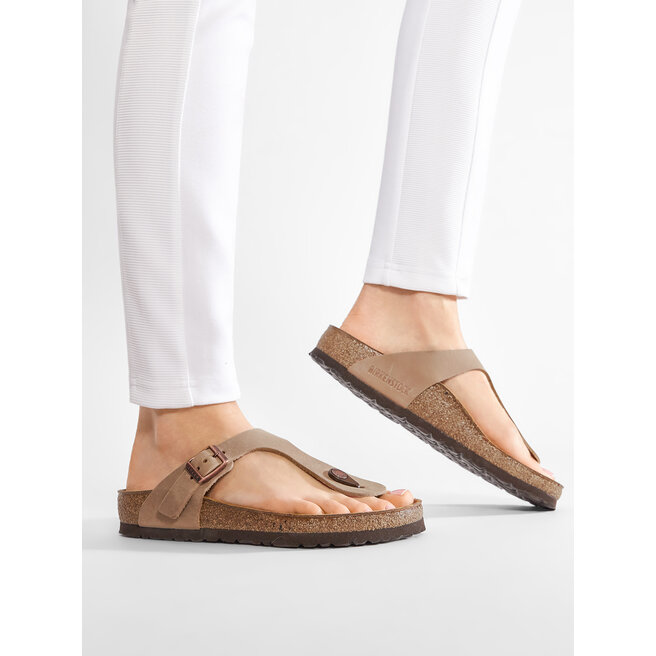 Birkenstock Infradito Birkenstock Gizeh Bs 0943811 Tabacco Brown