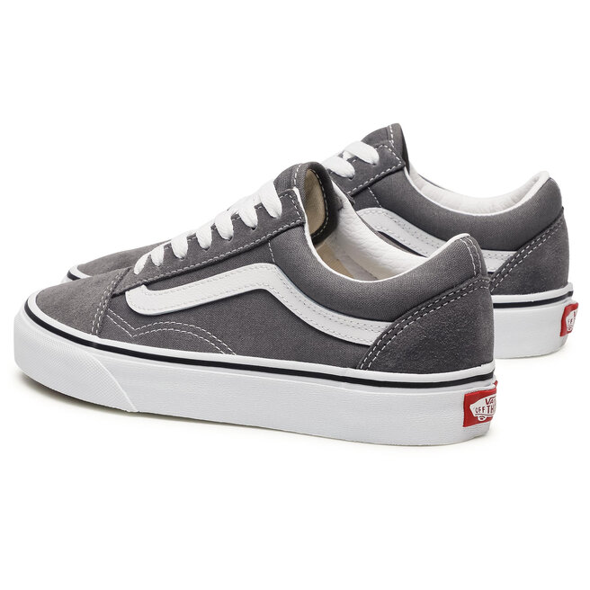 pewter true white vans