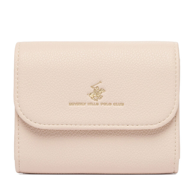 Portfel Beverly Hills Polo Club CWBEO-BHPC-W1-002-SS26 Beżowy -