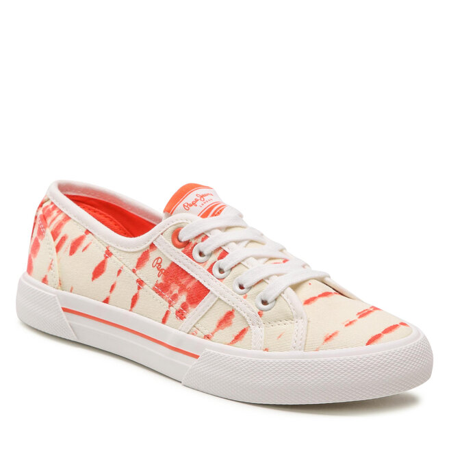 Teniși Pepe Jeans Brady W Tie Dye PLS31292 Light Peach 108