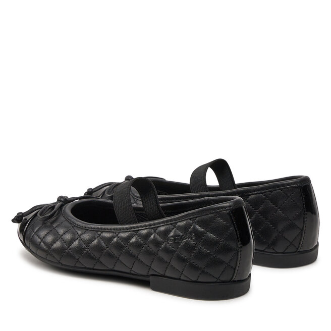 Ballerine Geox J Plie' B Per Bambine - Pelle, Suola Gomma, Comode