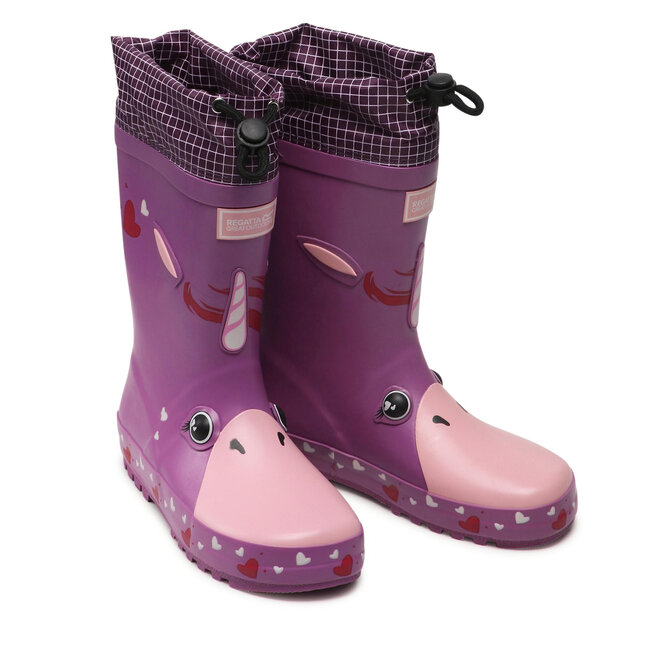 Regatta Holínky Regatta Mudplay Jnr RKF649 Unicorn/Rorc BLL