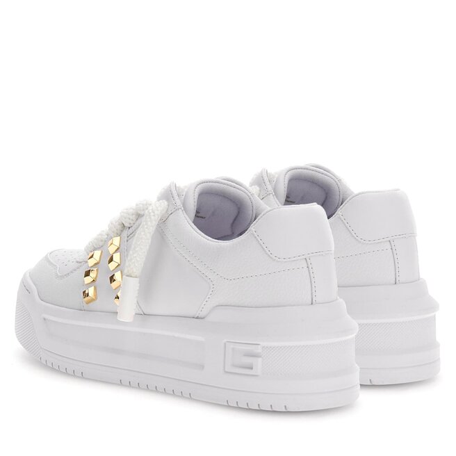 Sneakers Guess Lemstud FL8MMS ELE12 WHITE chaussures