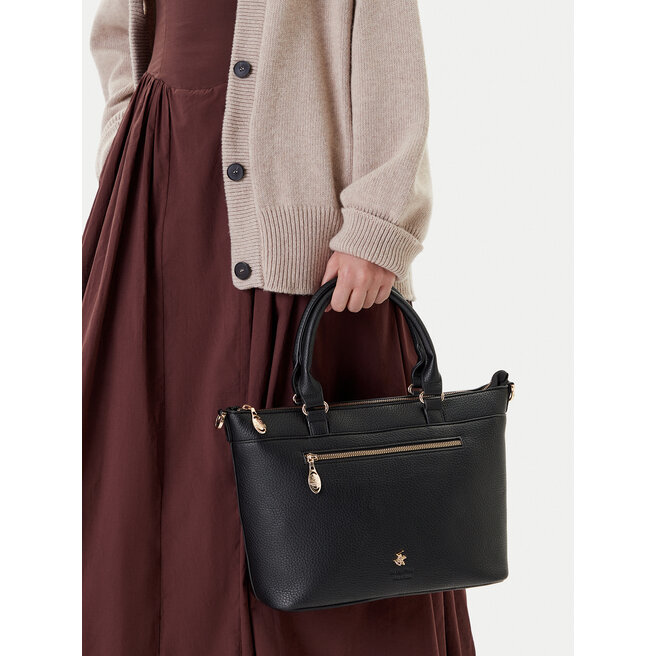 Torebka Beverly Hills Polo Club CEO-BHPC-C-006-08 Czarny -