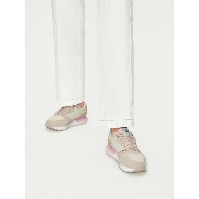 Sneakersy Beverly Hills Polo Club CRUZ MIX 2 Fioletowy - kobiece