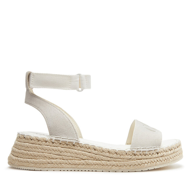 Espadryle Calvin Klein Jeans Sporty Wedge Rope Su Con - Écru