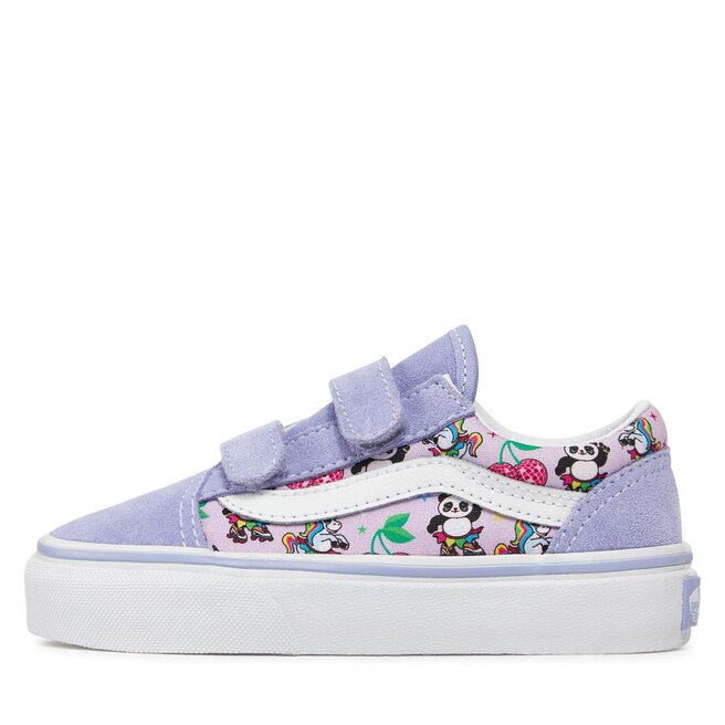 Sneakers aus Stoff Vans Uy Old Skool V VN000VHEBJI1 Purple True