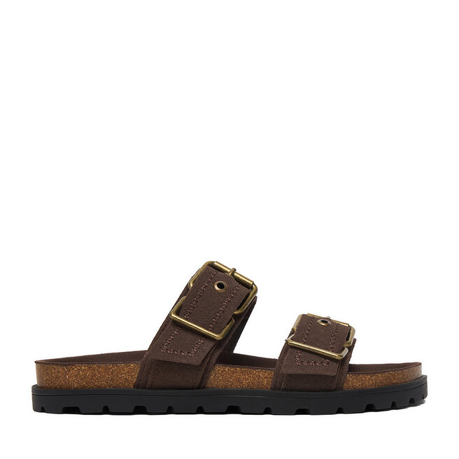 Klapki DeeZee CEO-HSCB25230318-2 Brązowy -