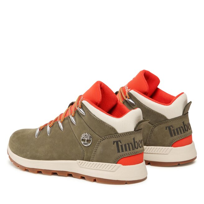 Timberland Trekkings Timberland Sprint Trekker Mid TB0A68A49911 Dk Green Nubuck wOrg