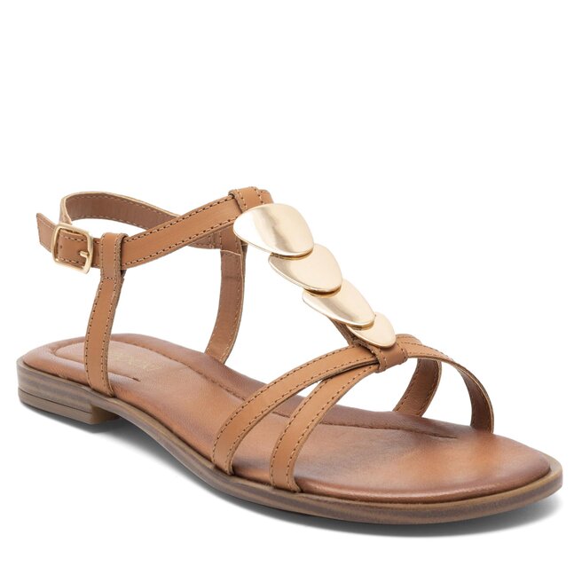 Sandały Lasocki WI23-AGA-07 Brązowy - kobiece