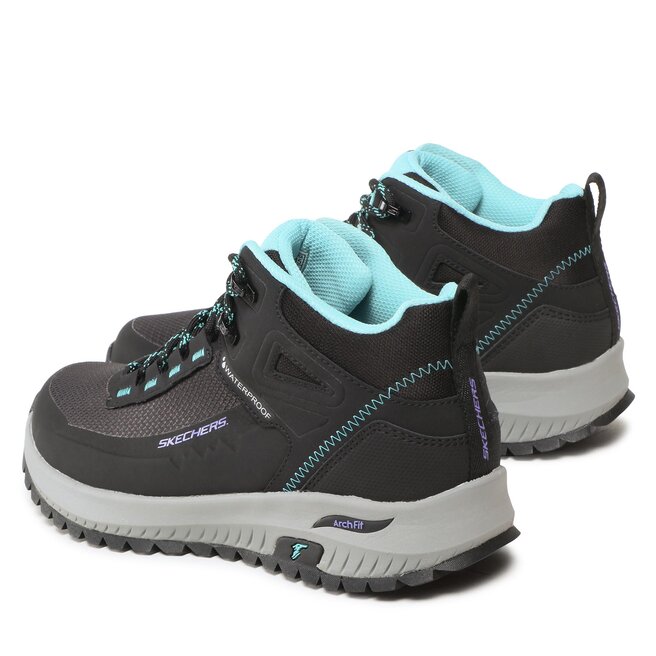 Skechers Bakancs Skechers Elevation Gain 180086/BKBL Black/Blue