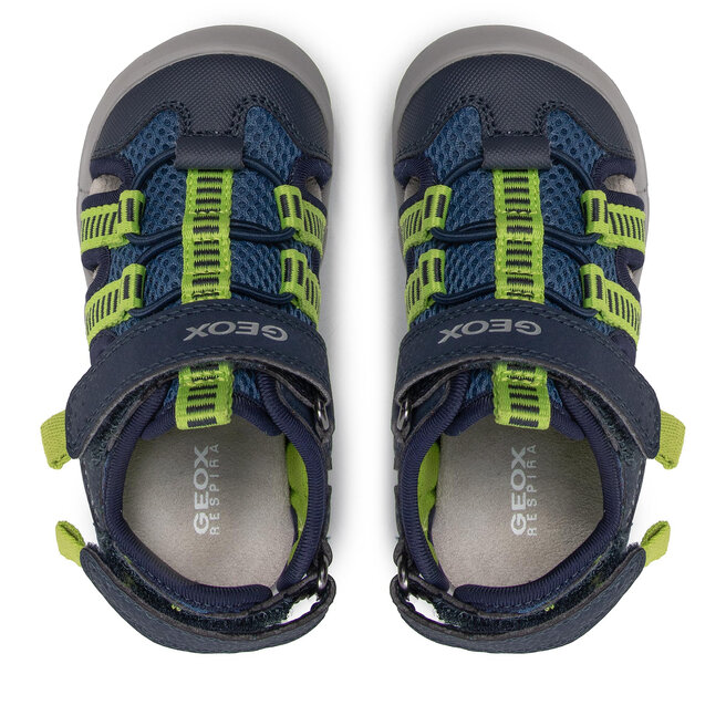 Sandales Geox J S.Kyle A J15E1A 014CE C0749 M Navy Lime