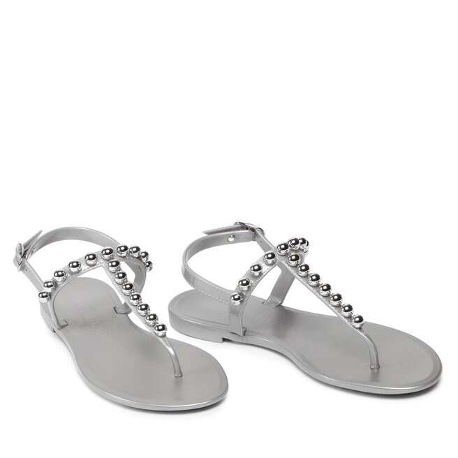 Stuart Weitzman Sandalen Stuart Weitzman Goldie Jelly SA027 Silver Tonal