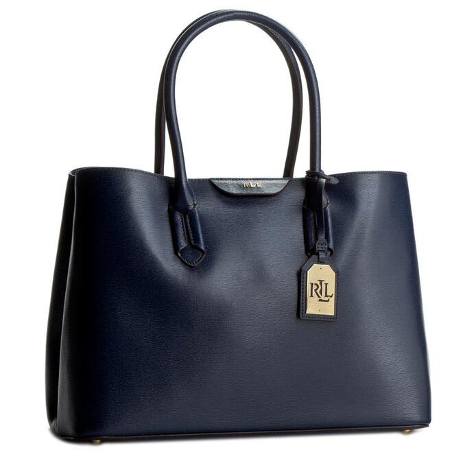 Borsetta Lauren Ralph Lauren City Tote N91 L3365 RL260 V4LAA Navy