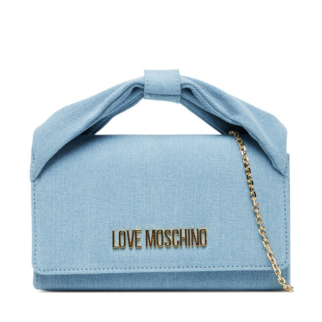 Torebka LOVE MOSCHINO - Niebieski