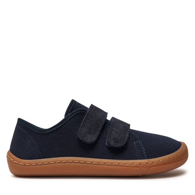Sneakersy Froddo Barefoot Canvas - D Granatowy