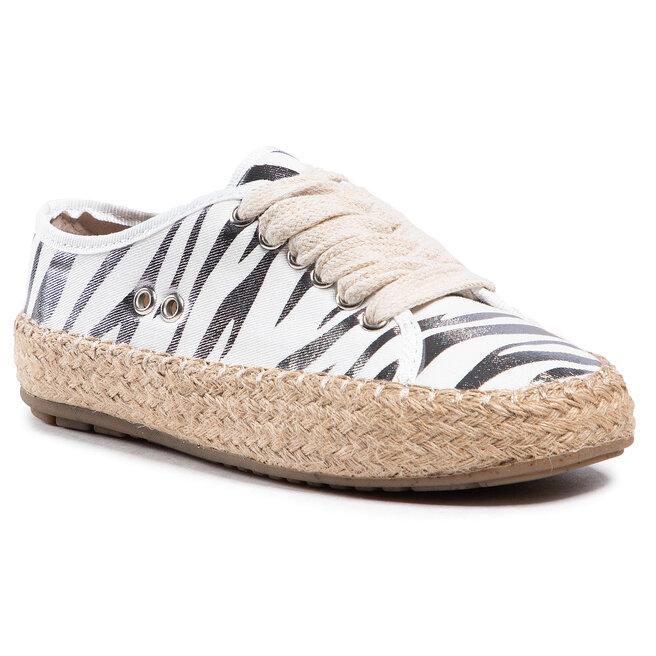 EMU Australia Εσπαντρίγιες EMU Australia Agonis Zebra Teens T12573 Coconut/Blanc Coco