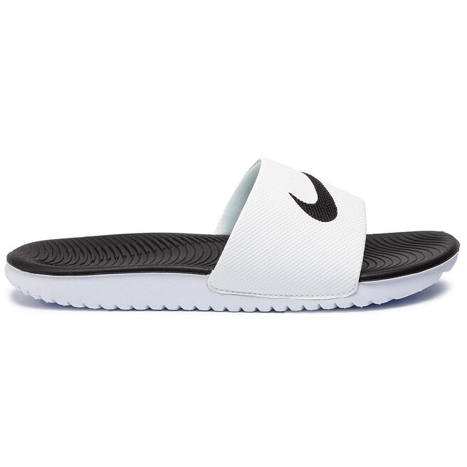 Nike Sandaler Nike Kawa Slide (GS/PS) 819352 100 White/Black