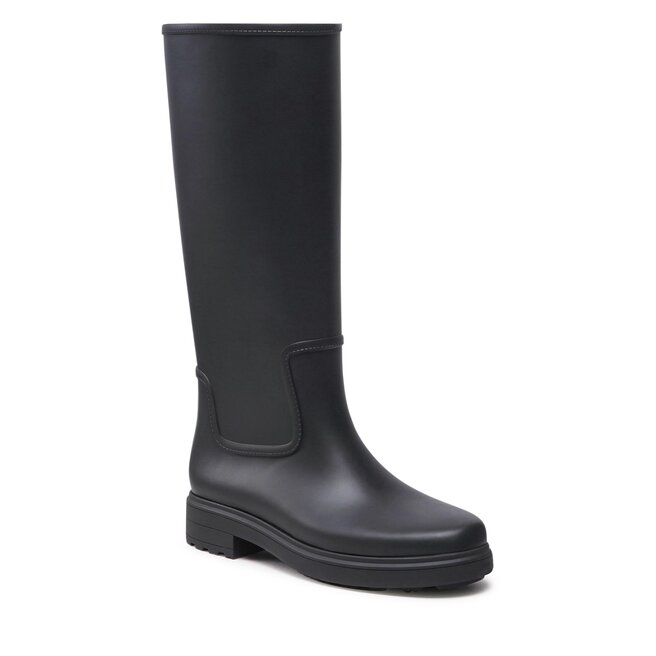 Cizme de cauciuc Calvin Klein Rain Boot Knee W/Flc HW0HW01265 Ck Black BAX