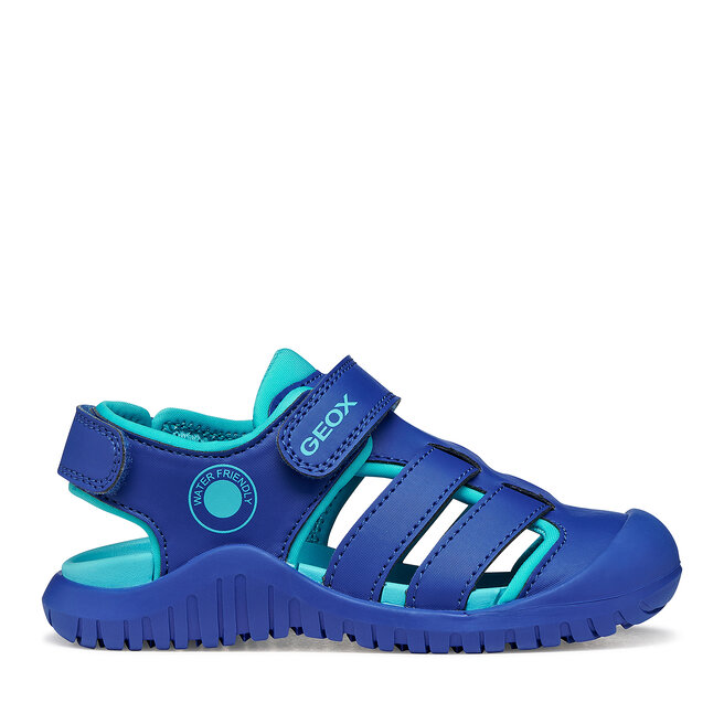 Sandały Geox J S. Fusbetto Pro Bo J650JA 0CE15 C4255 S Niebieski - chłopięce