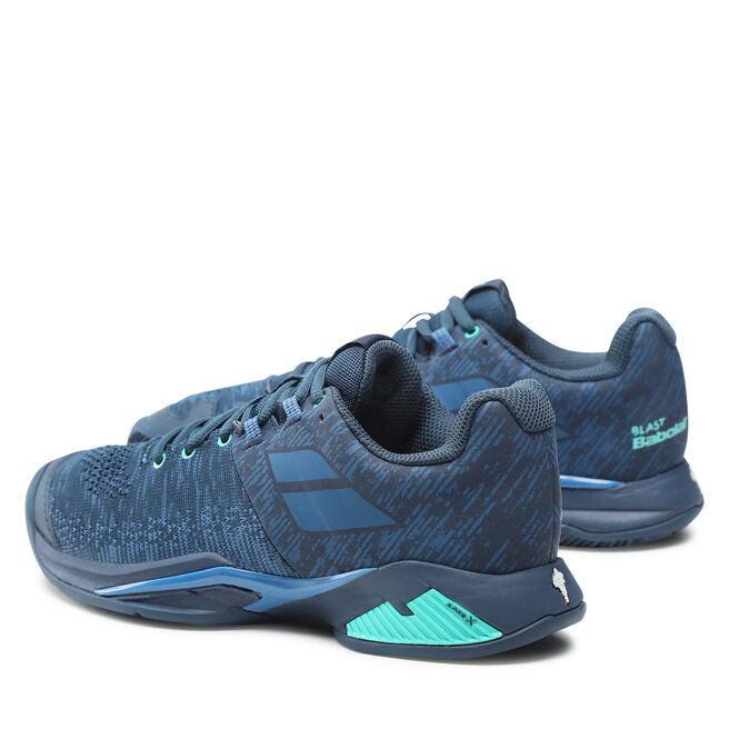 Babolat Обувки Babolat Propulse Blast Clay Men 30S22446 4090 Dark Blue/Viridian Green