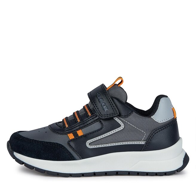 Geox Sneakers Geox J Briezee Boy J36GMA 054FU C0038 S Black/Orange