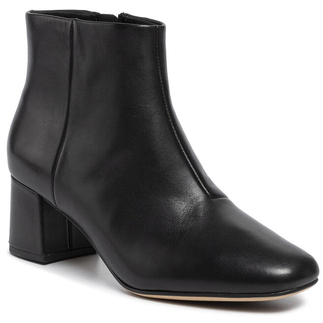 Clarks Bokacsizma Clarks Sheer Flora 261440764 Black Leather