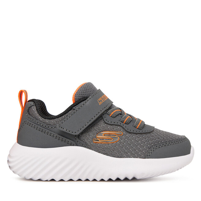 Sneakersy Skechers Bounder - Techrox 403906N/CHAR Szary - chłopięce