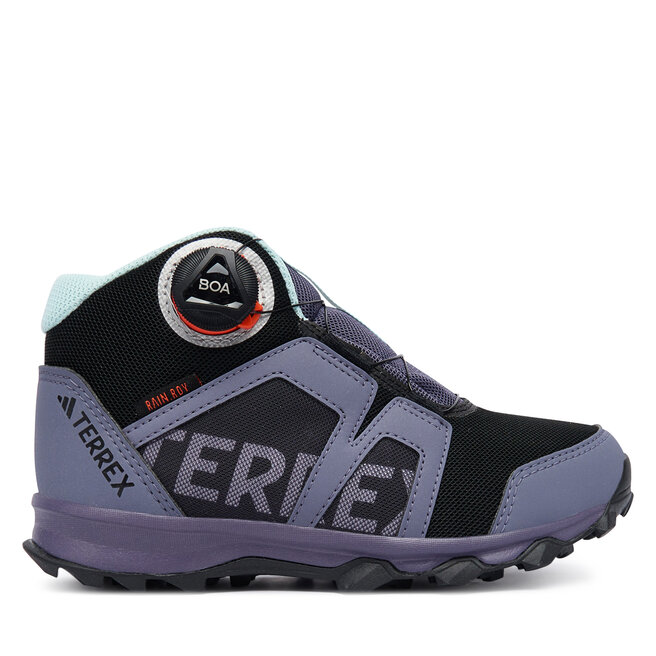 Trekkingi adidas Terrex BOA Mid RAIN.RDY Hiking JS2968 Fioletowy