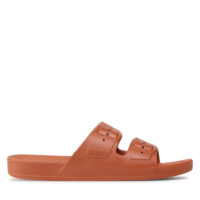 Freedom Moses Pantoletten Freedom Moses Basic Toffee