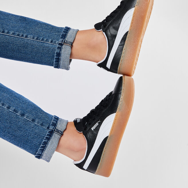 Puma platform top vikky white