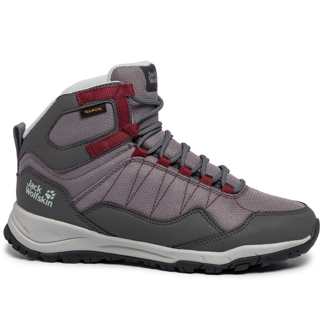 Trekkingi Jack Wolfskin Maze Texapore Mid W 4035651 Termac Grey