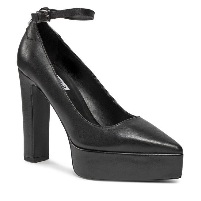 Scarpe basse KARL LAGERFELD KL31710 Black Lthr escarpe