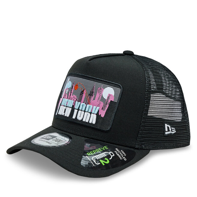 New Era Čiapka New Era License Plate Trucker 60364265 Čierna