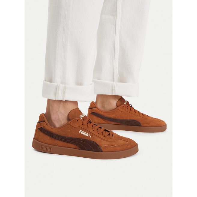 Sneakersy Puma Puma Club II Era 400717 35 Brązowy