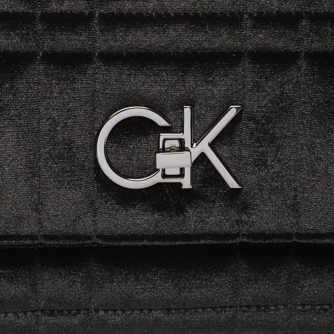 Calvin Klein Τσάντα Calvin Klein Re-Lock Ew Conv Xbody Velvet K60K610196 BAX