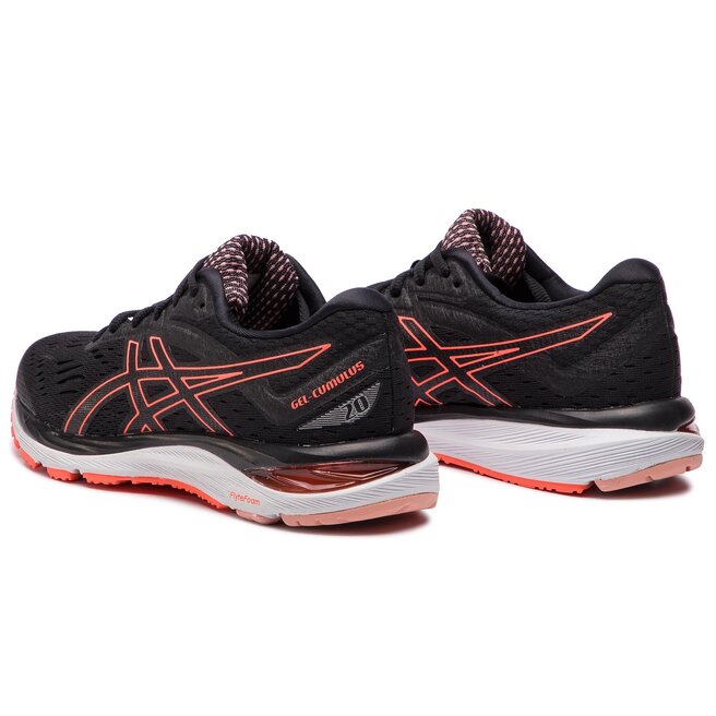 Gel-cumulus 20 1012a008 black/flash coral on sale 002