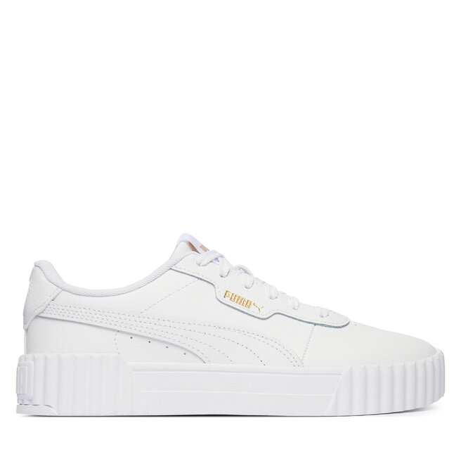 Sneakersy Puma Carina 3.0 Jr 401476 01 Biały - kobiece