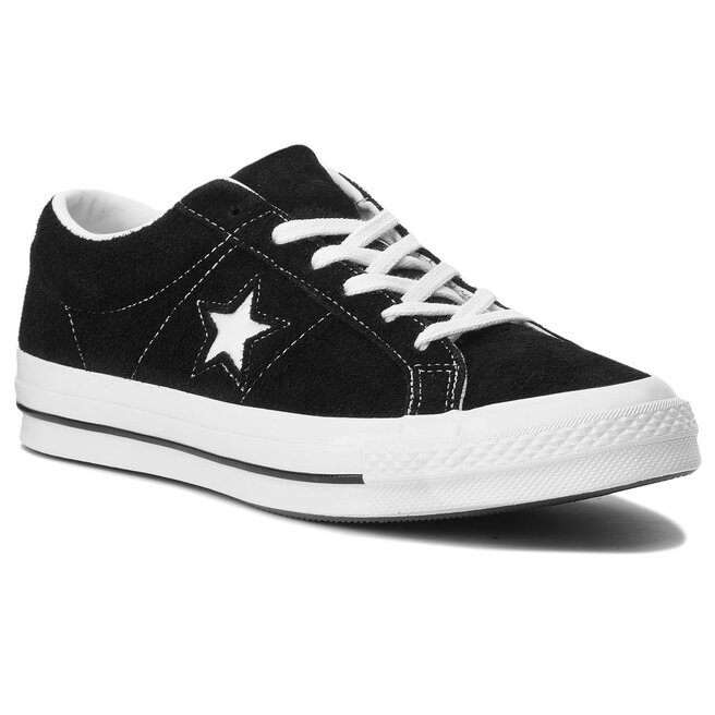 Zapatillas de Converse One Star 158369C Black/White/White • Www.