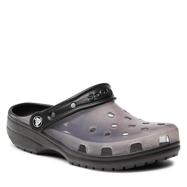 Crocs Papucs Crocs Classic Translucent Clog 206908 Black