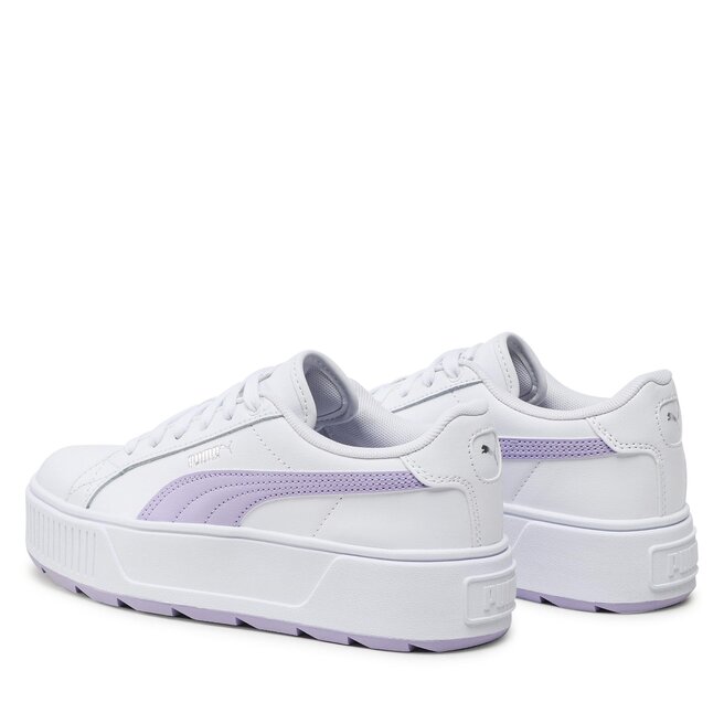 Puma Сникърси Puma Karmen L 384615 10 White/Vivid Violet/Silver