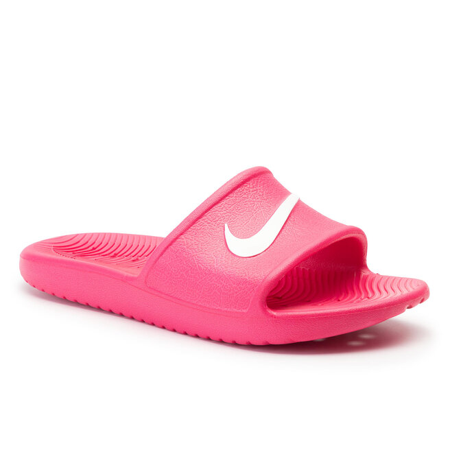 edificio Pelearse Mierda Chanclas Nike Kawa Shower (Gs/Ps) BQ6831 601 Rush Pink/White •  Www.zapatos.es