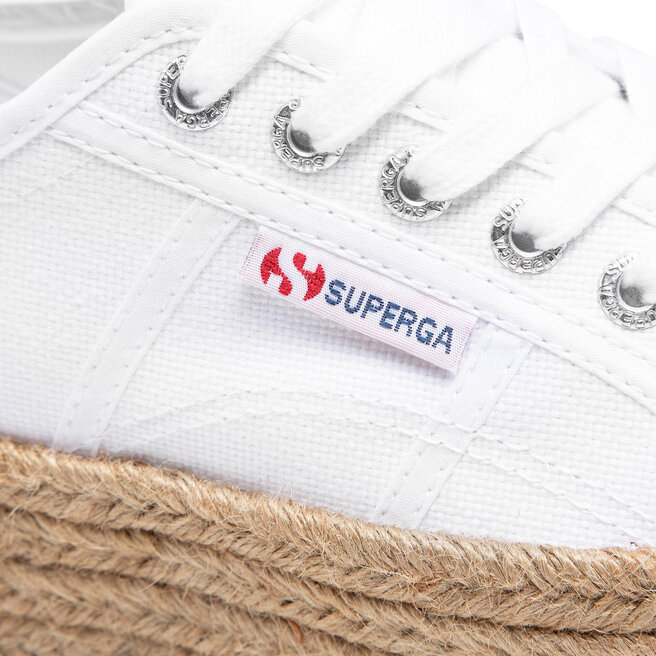 Superga Espadrile Superga 2790 Rope S51186W White 901