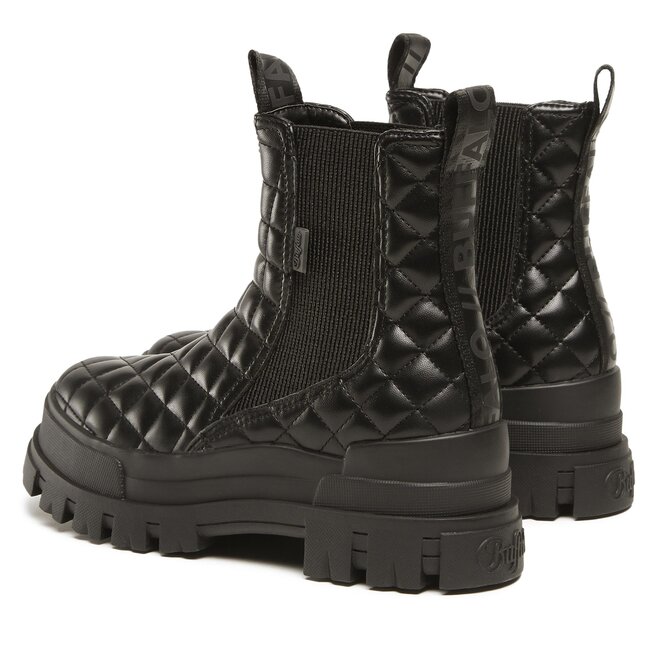 Buffalo Боти тип челси Buffalo Aspha Chelsea Mid BN16221481 Black Pad